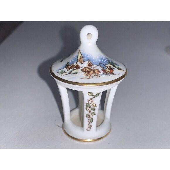 Eleven Coalport Miniature Christmas Ornaments Bone China England My Collection - Picture 9 of 16